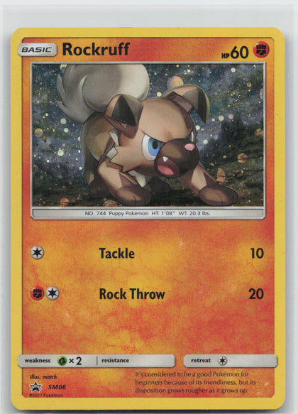 Rockruff - Sun & Moon Promo SM06