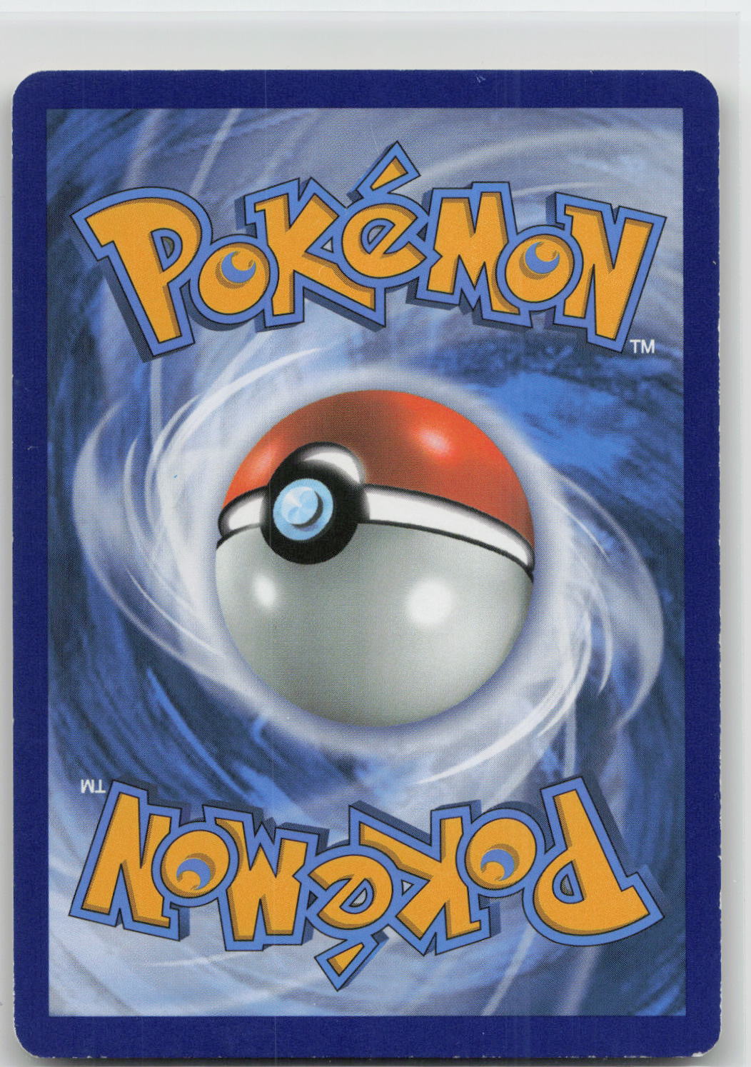 Back of card