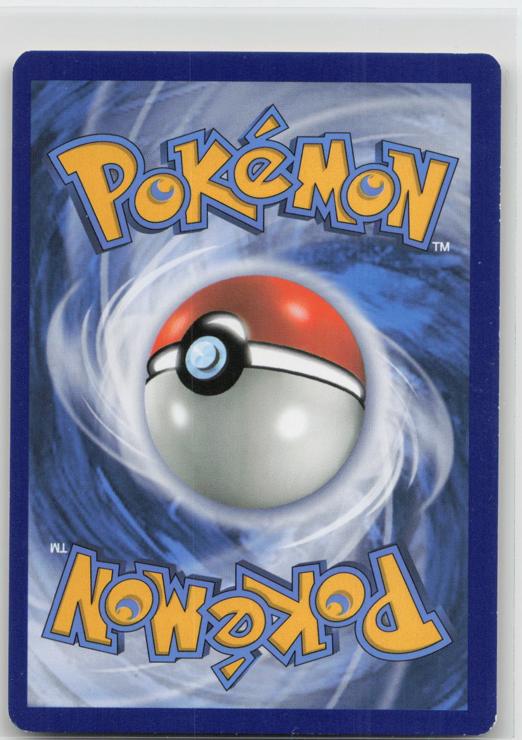 Back of card