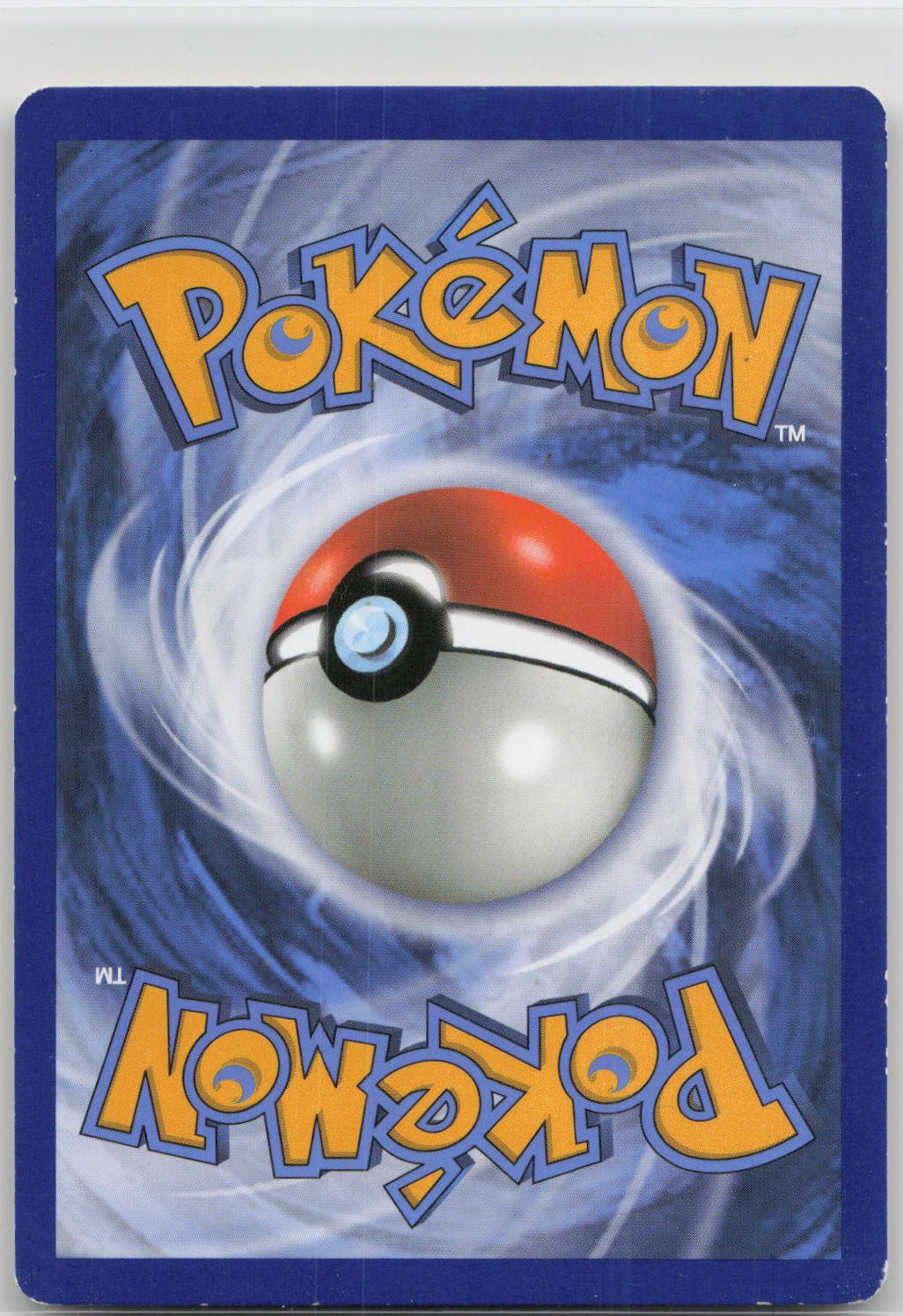 Back of card