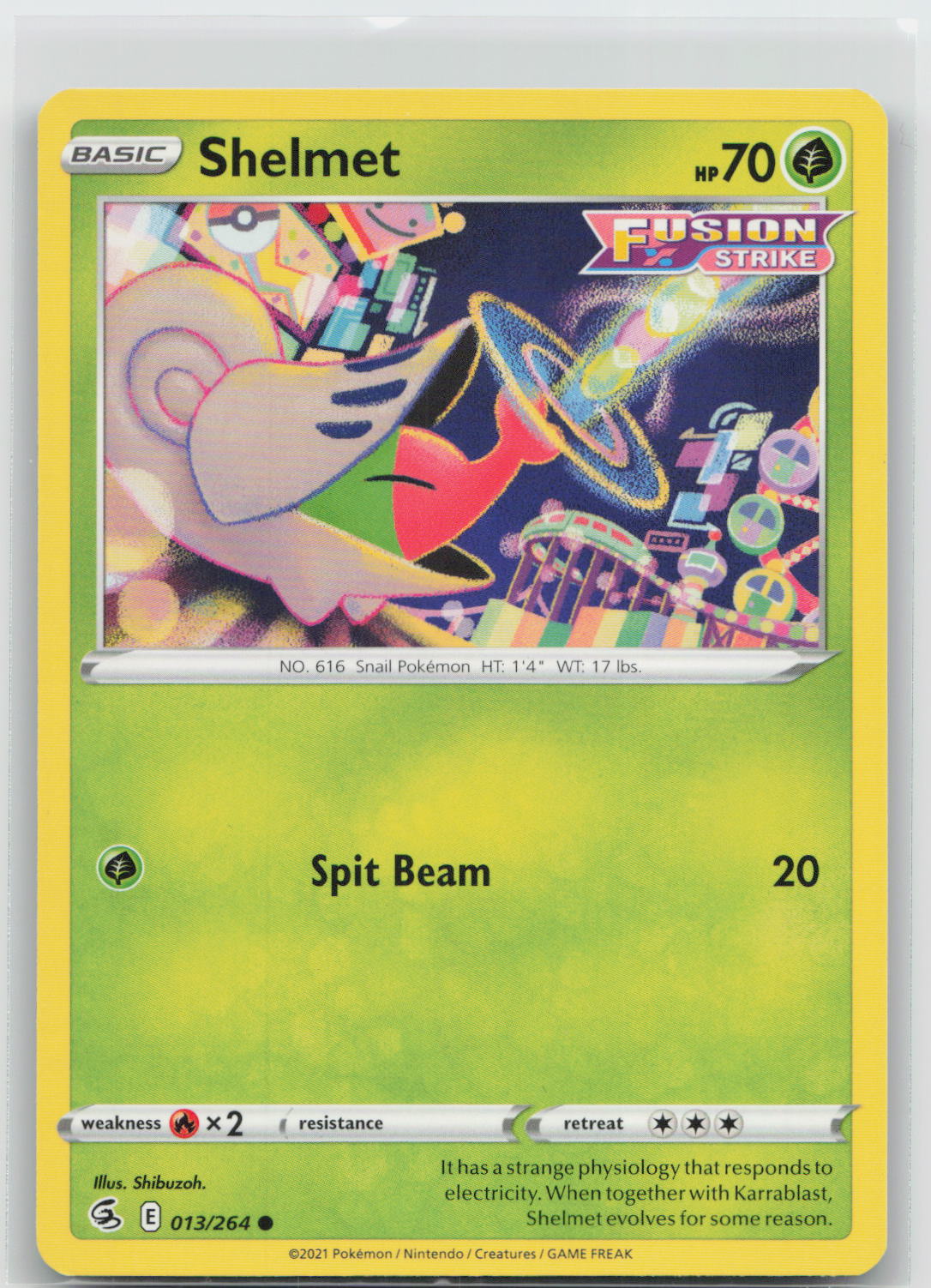Shelmet - Fusion Strike 013/264