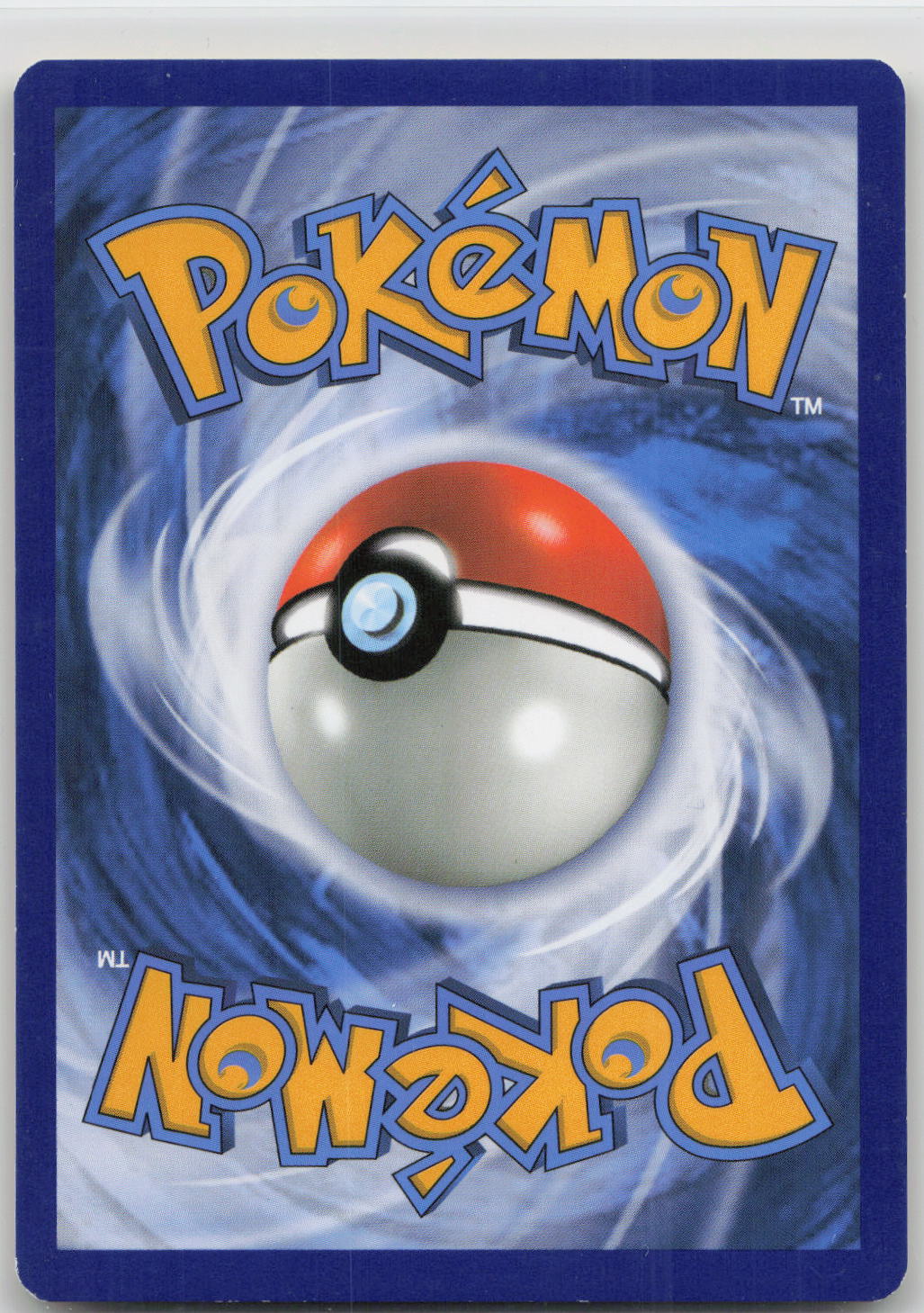 Back of card