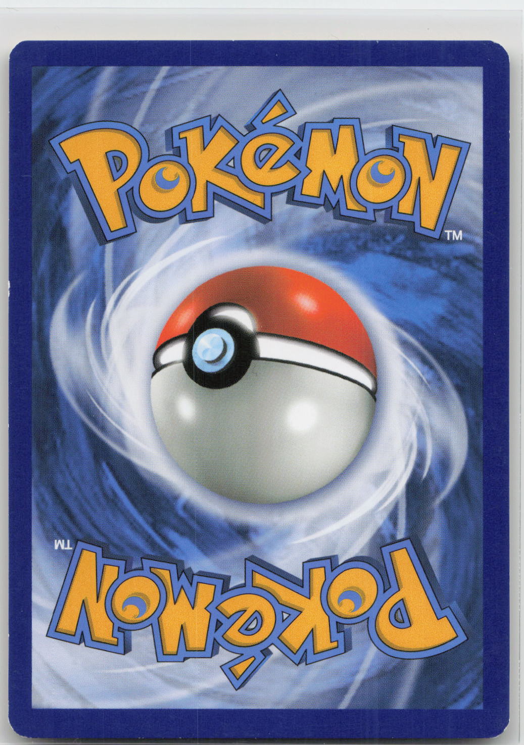 Back of card