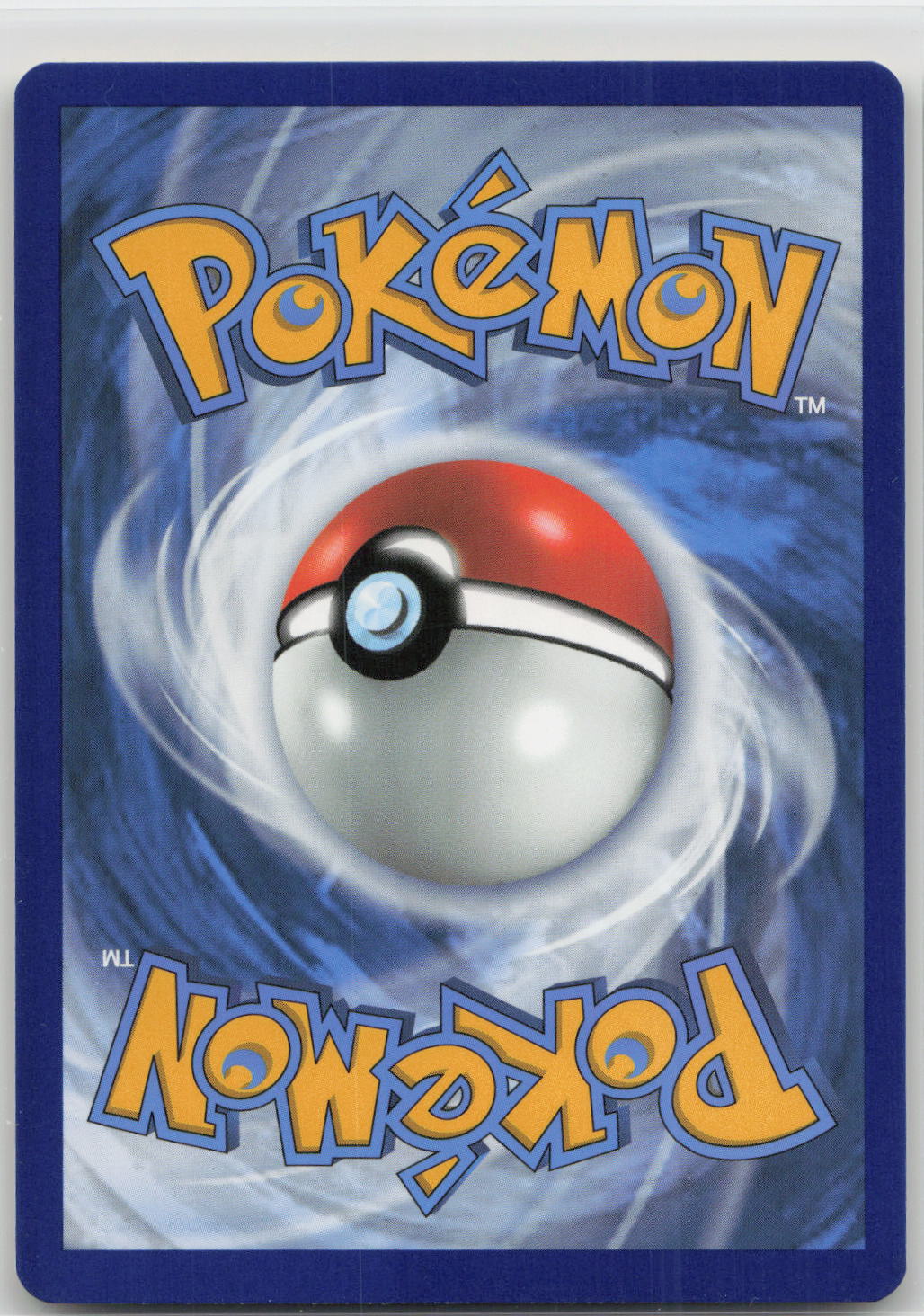 Back of card