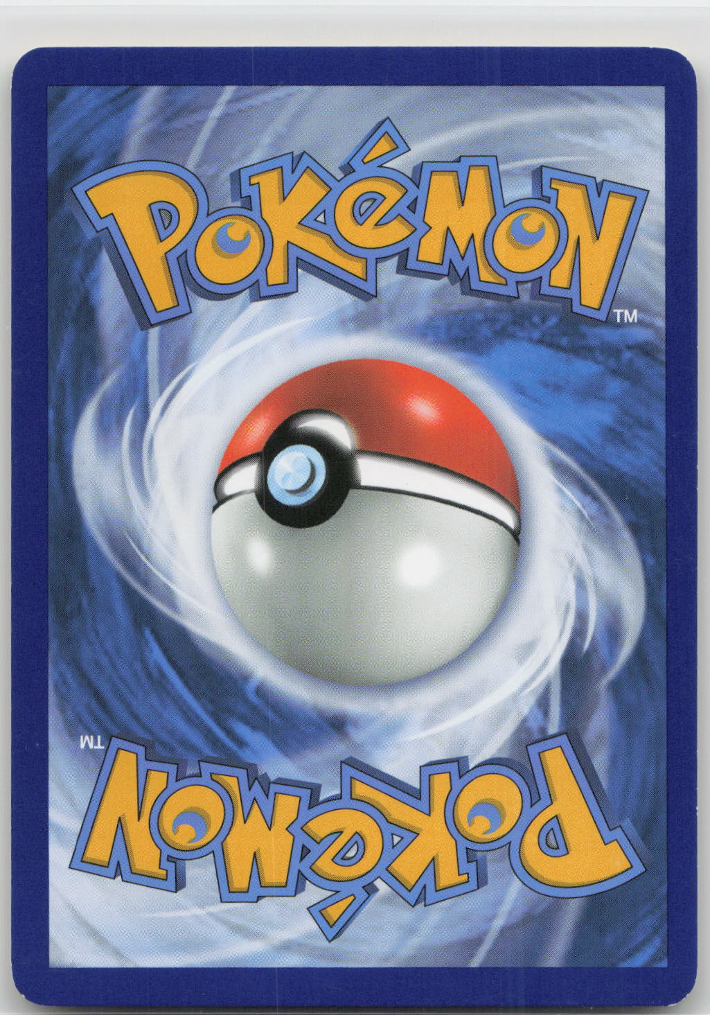 Back of card