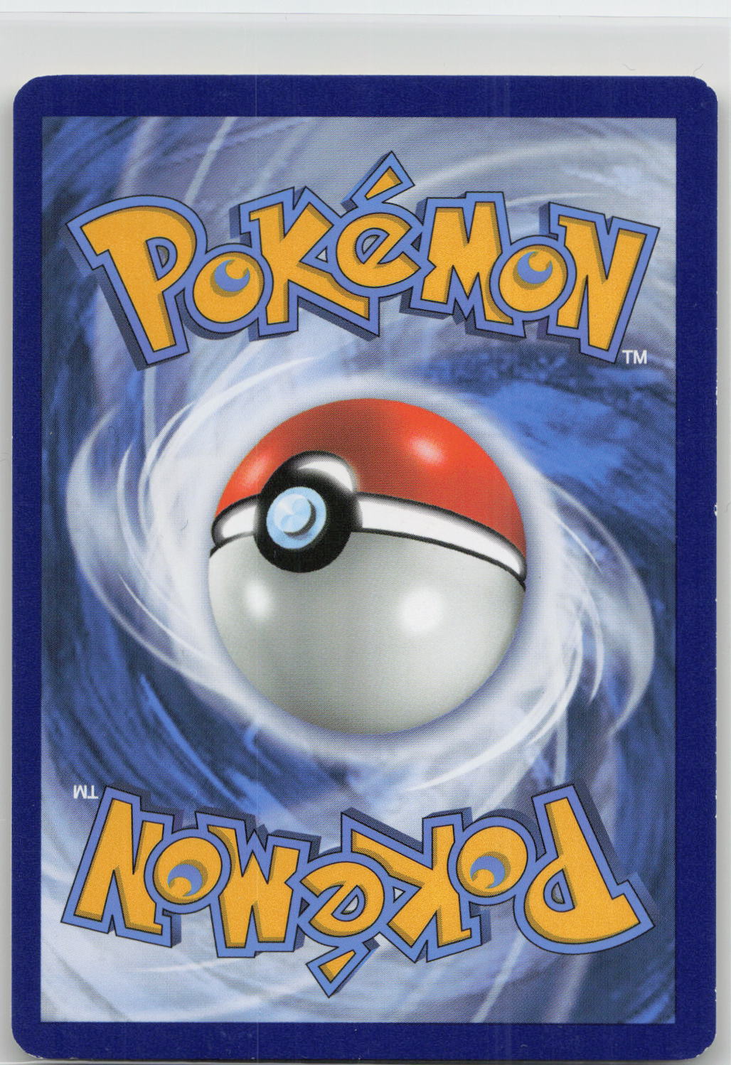 Back of card