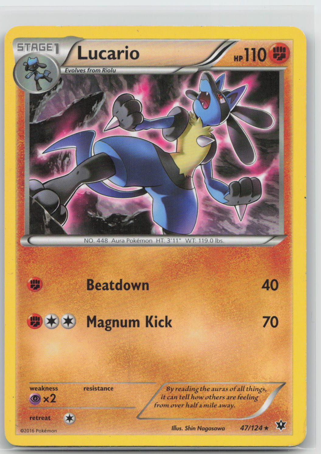 Lucario - Fates Collide 47/124