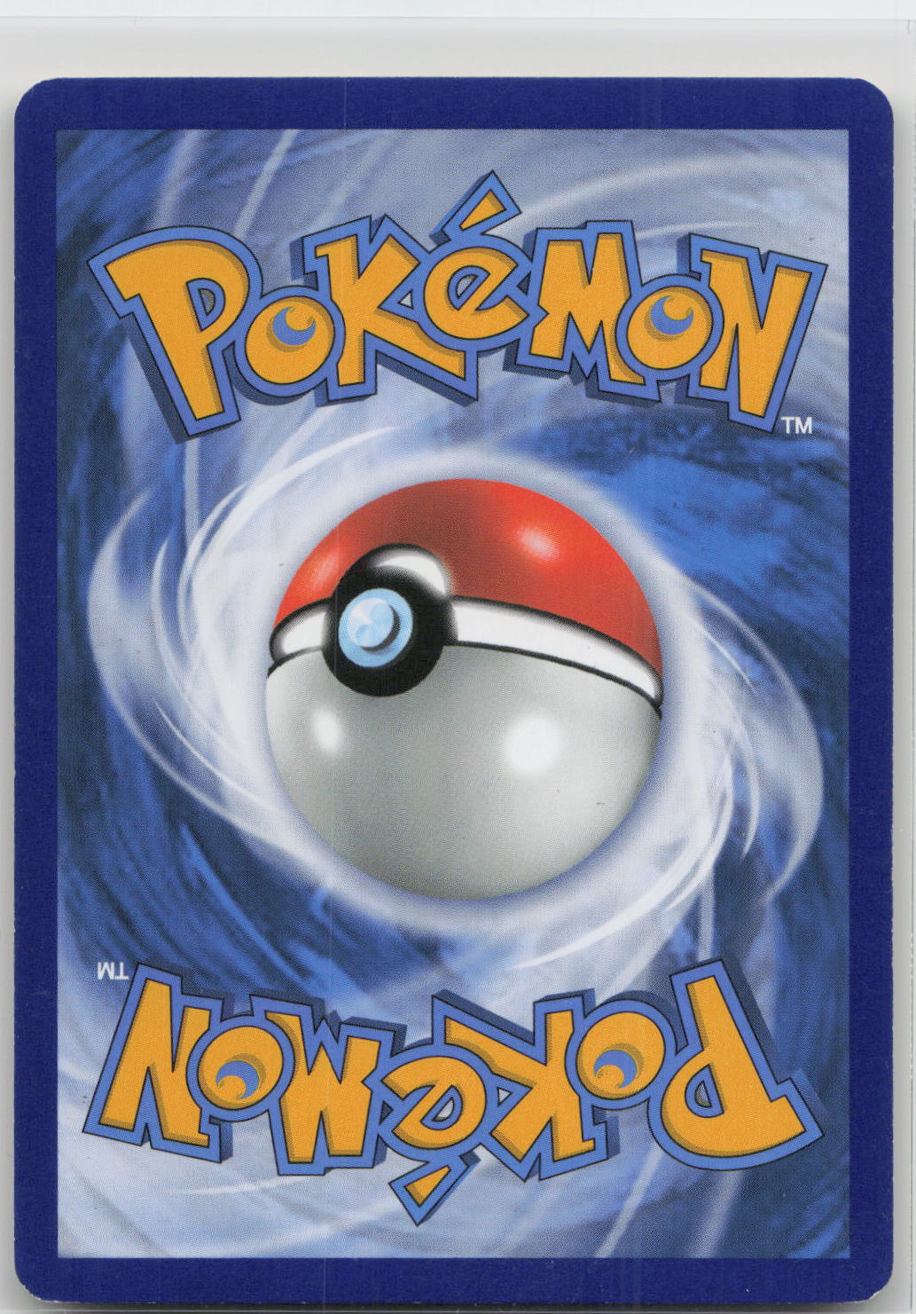 Back of card