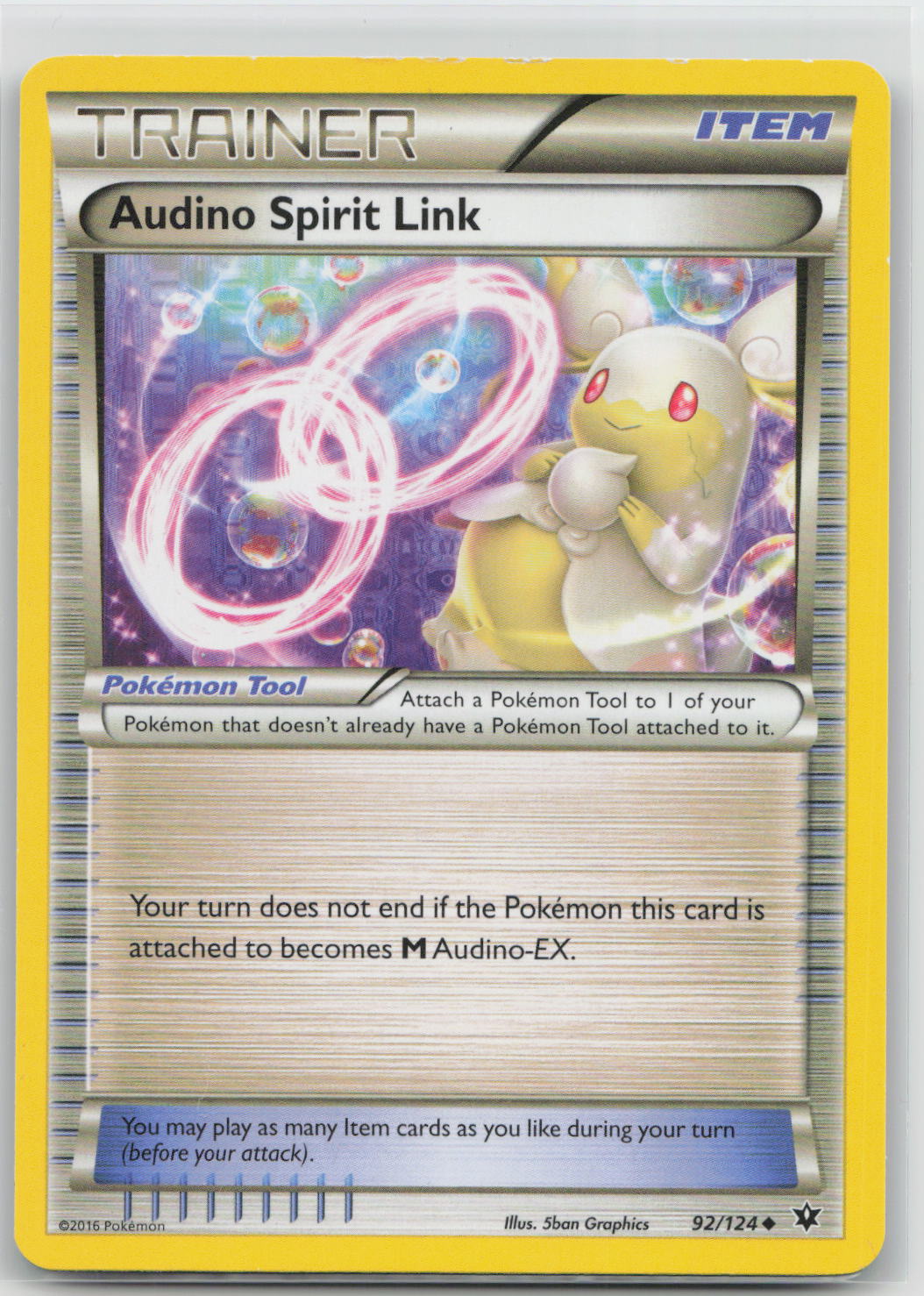 Audino Spirit Link - Fates Collide 92/124