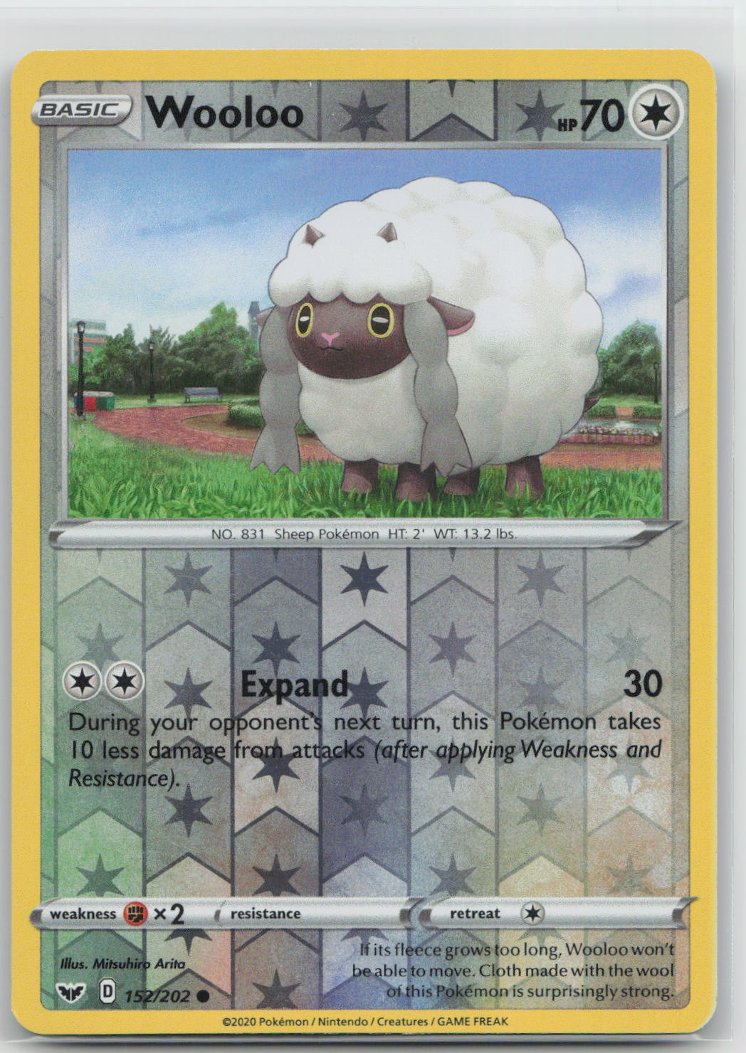 Wooloo - Sword & Shield 152/202