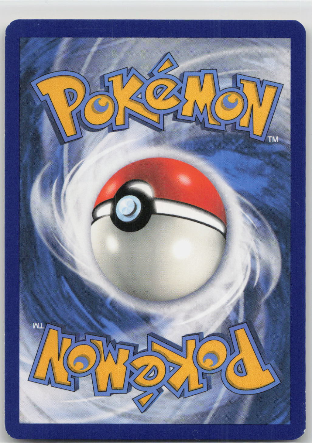 Back of card
