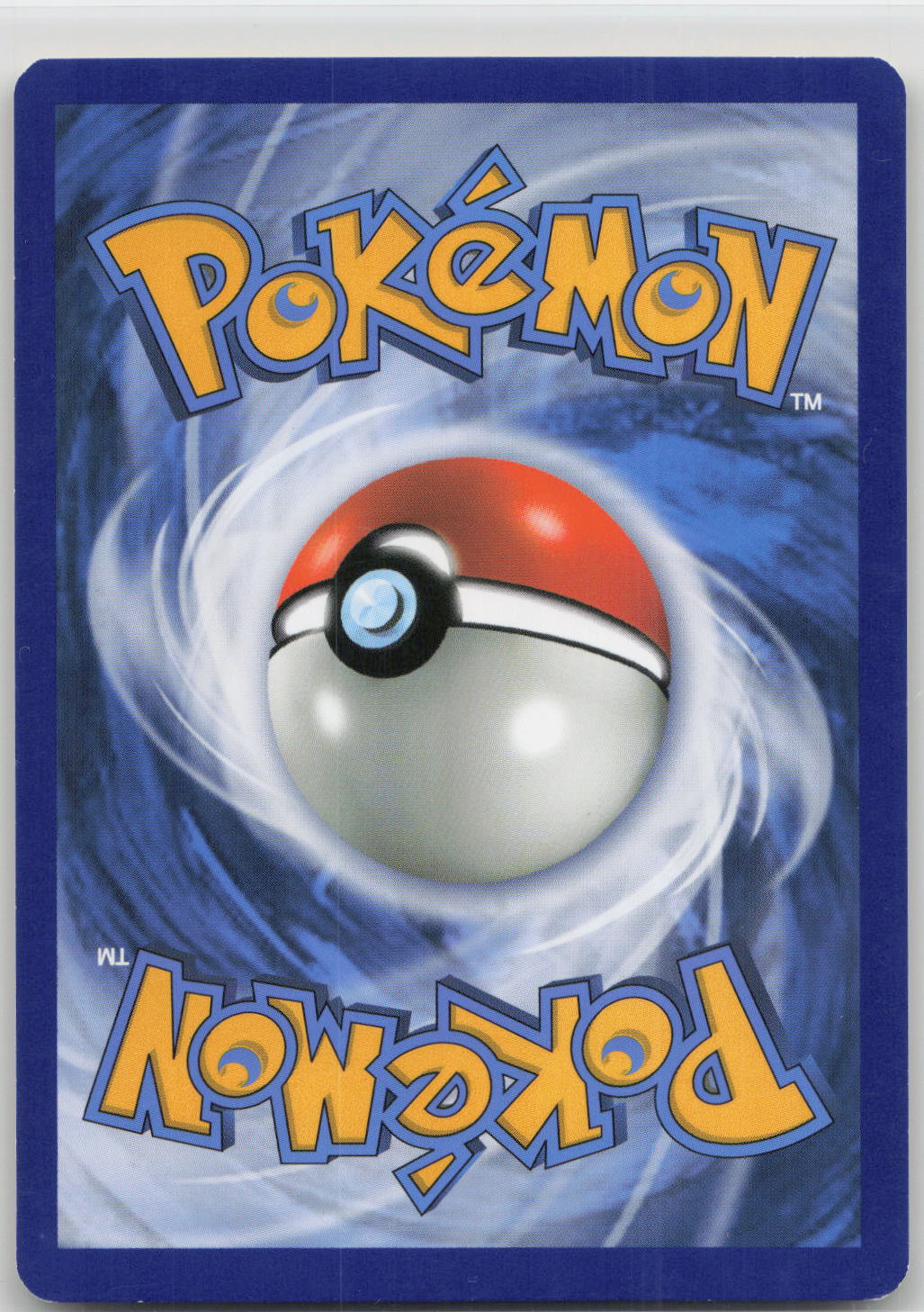 Back of card