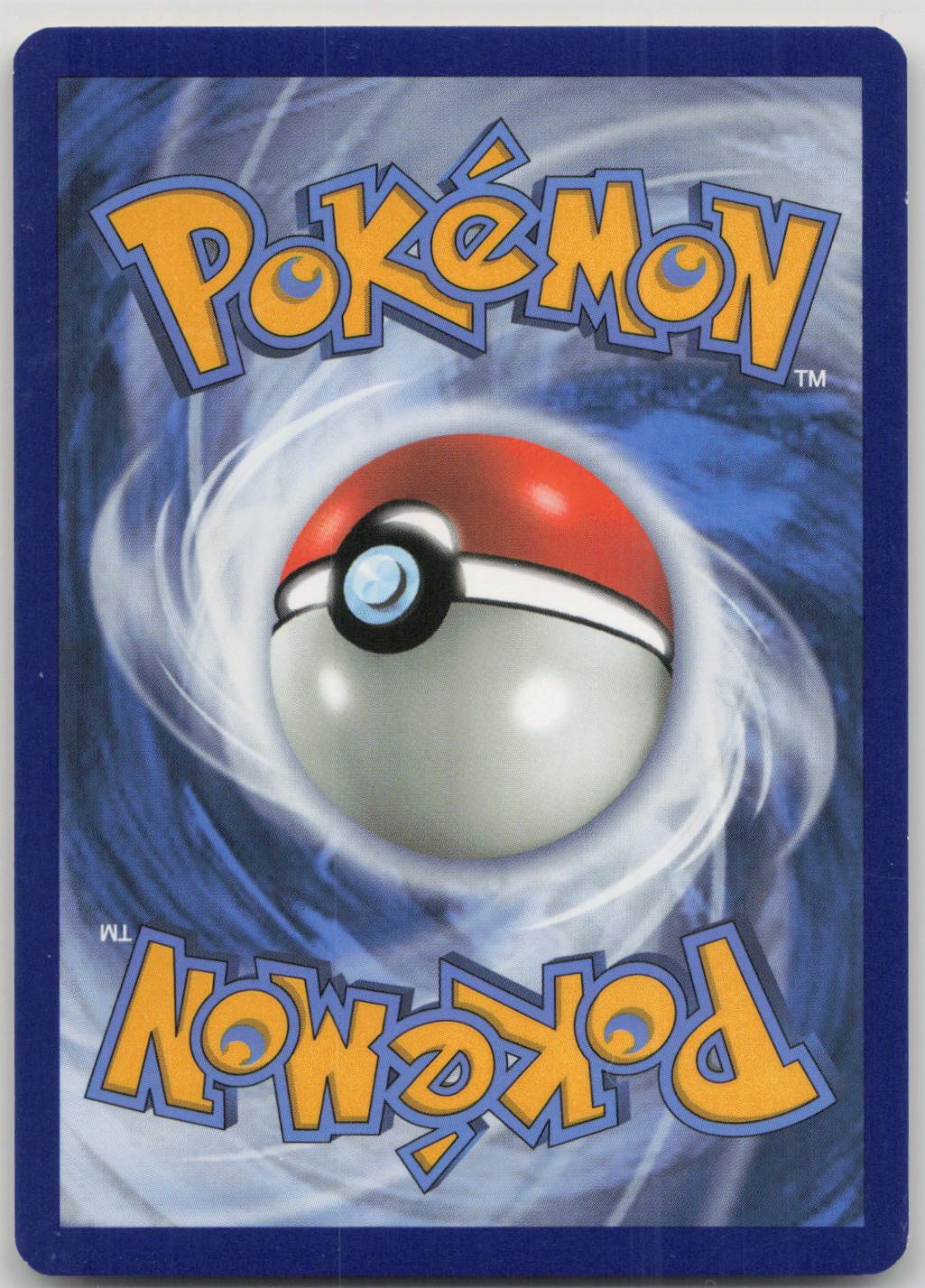 Back of card
