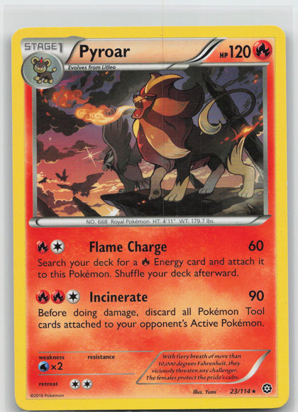 Pyroar - Steam Siege 23/114