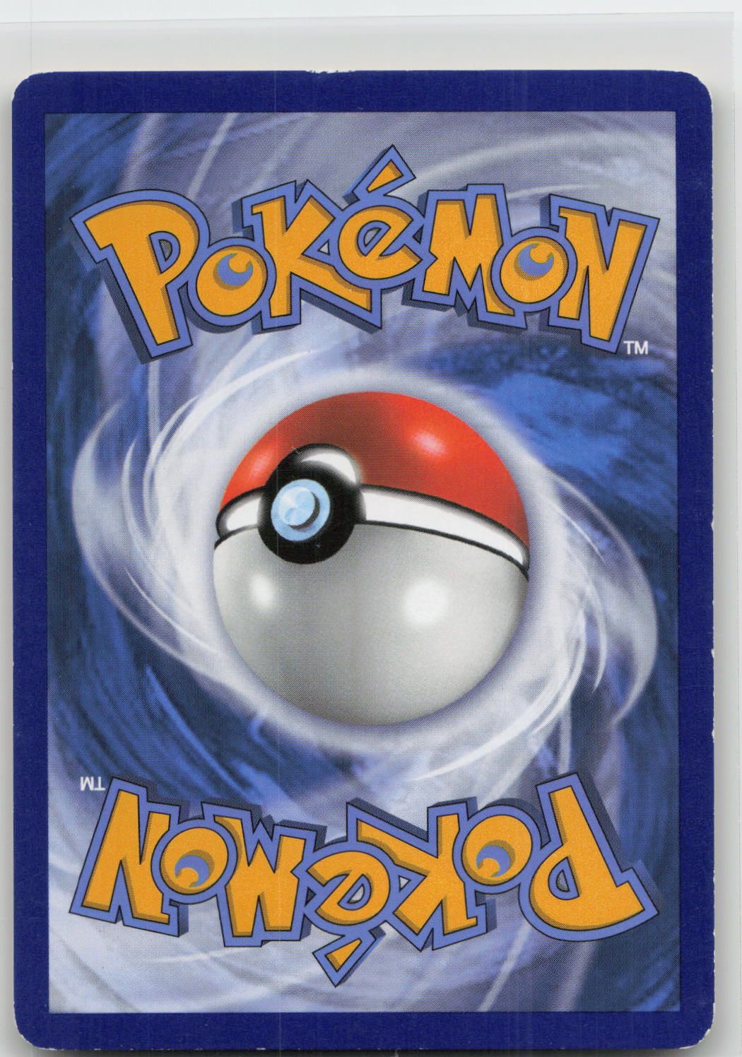 Back of card