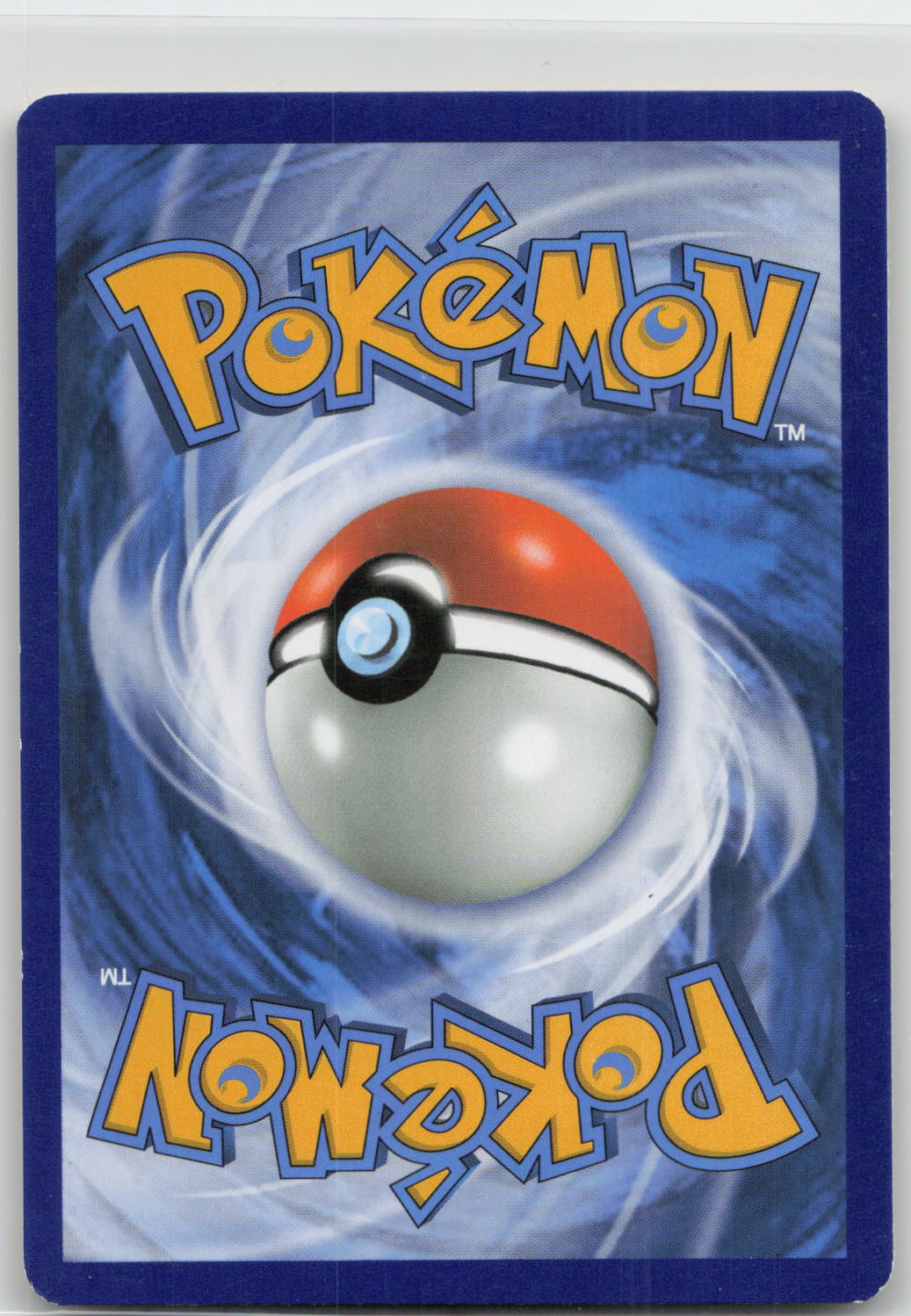 Back of card