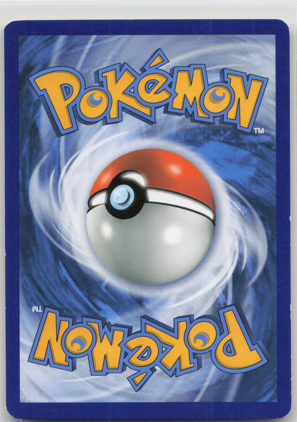 Back of card