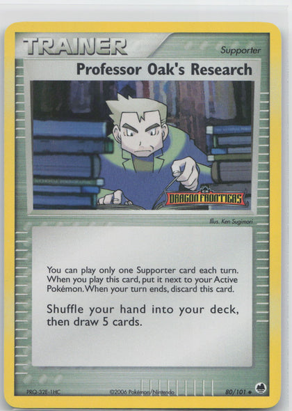 Professor Oak's Research - Dragon Frontiers 80/101