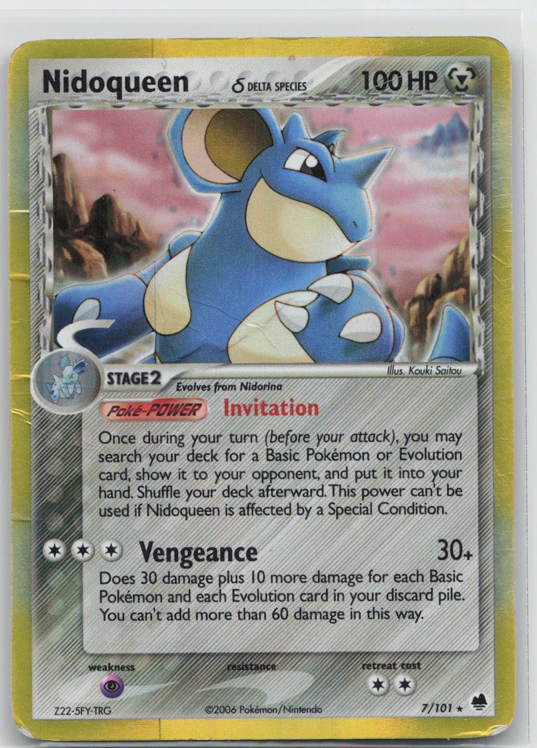 Nidoqueen δ - Dragon Frontiers 7/101