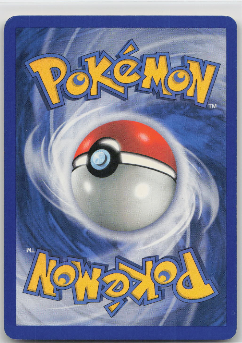 Back of card