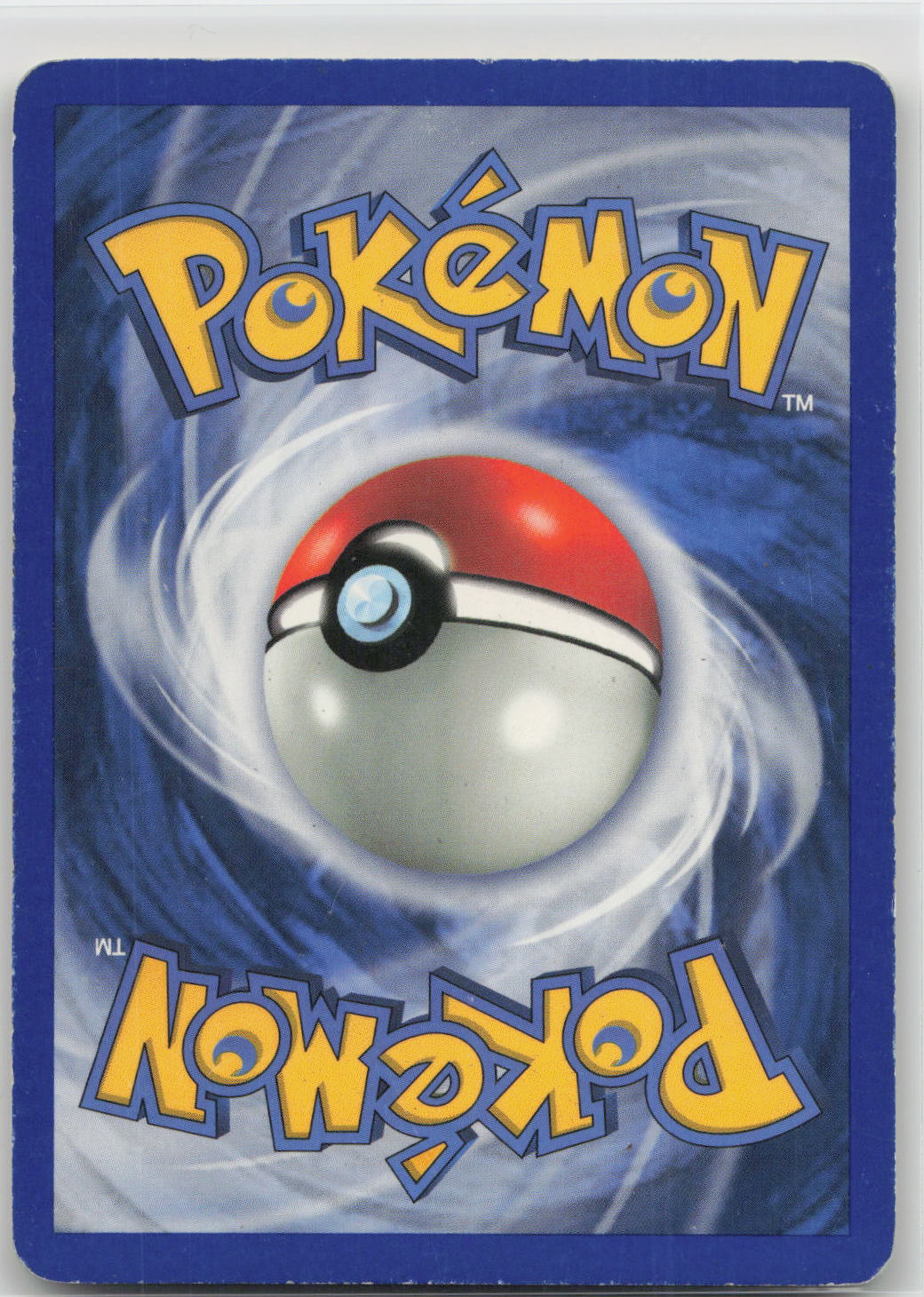 Back of card