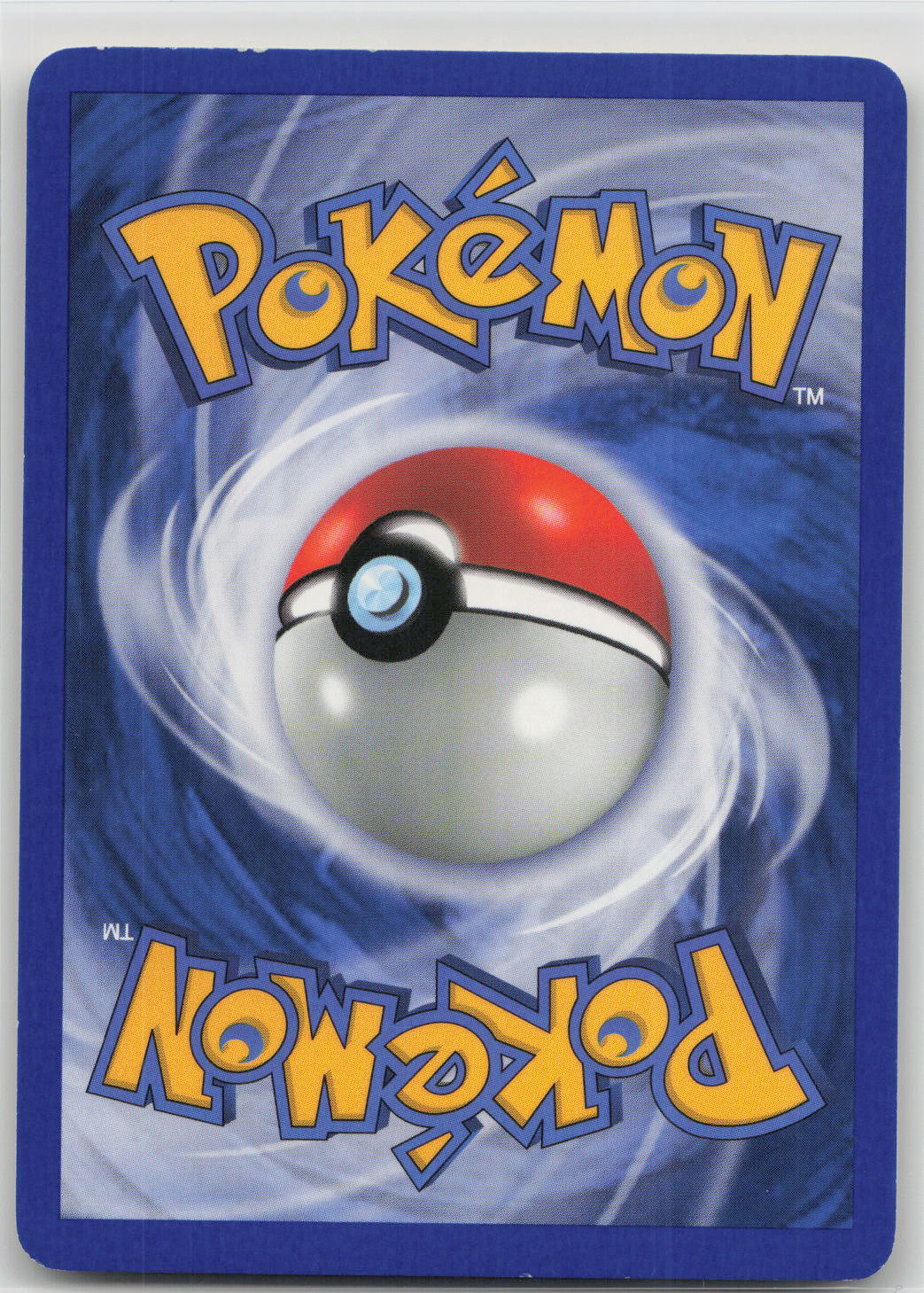 Back of card