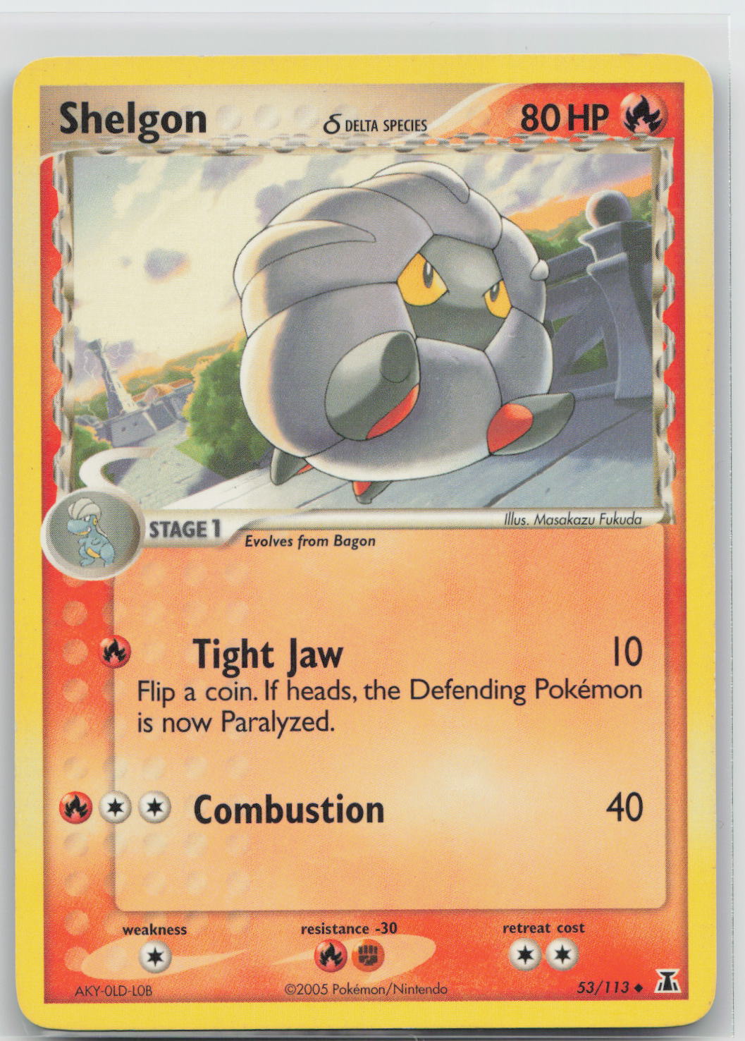 Shelgon δ - Delta Species 053/113