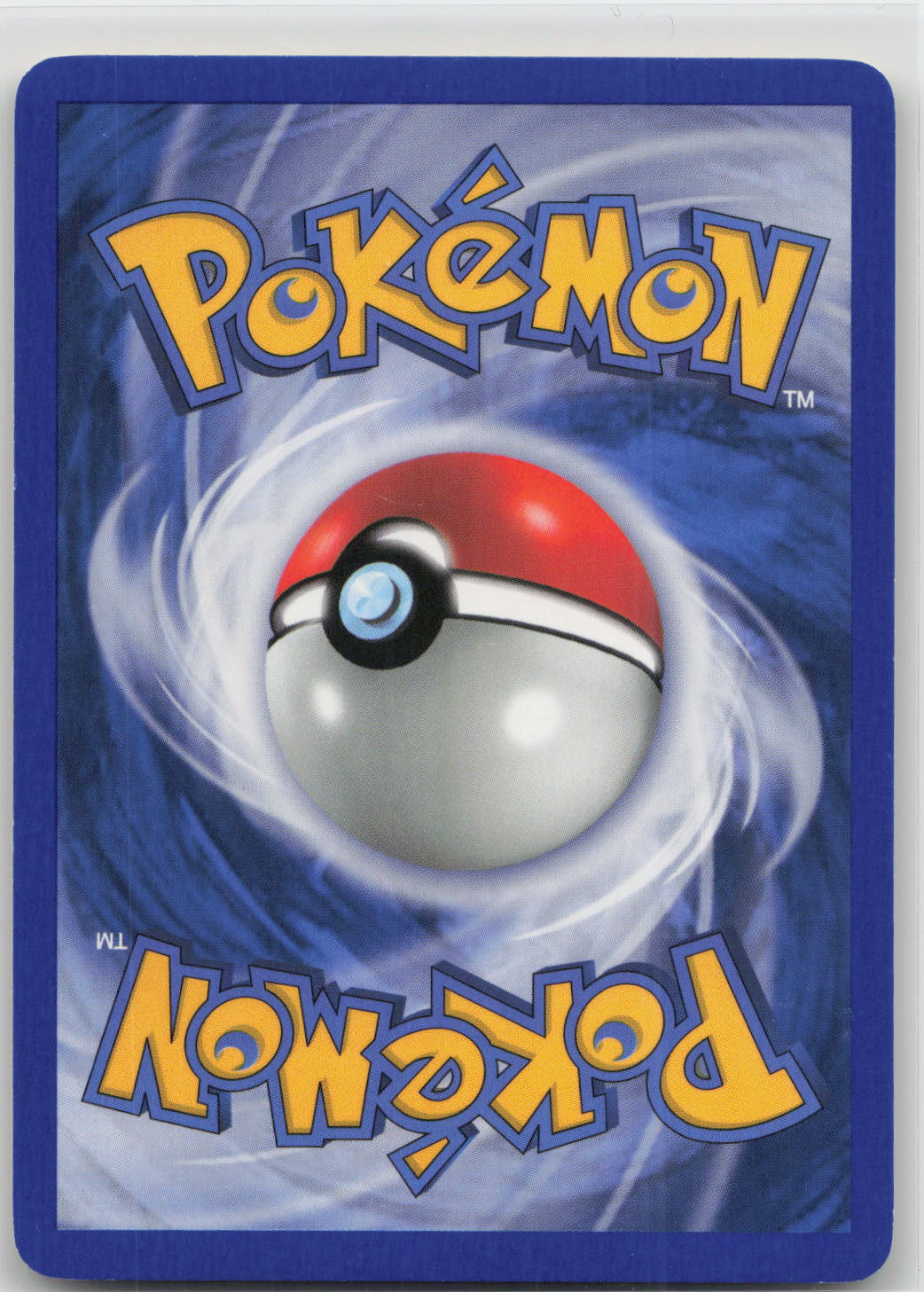 Back of card