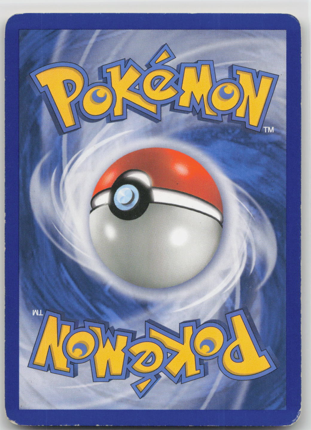 Back of card
