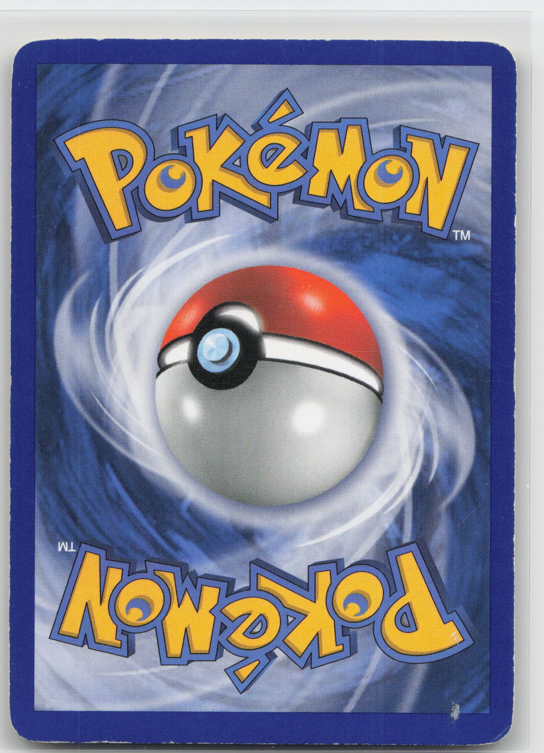 Back of card