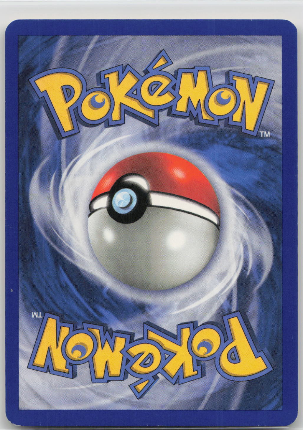 Back of card