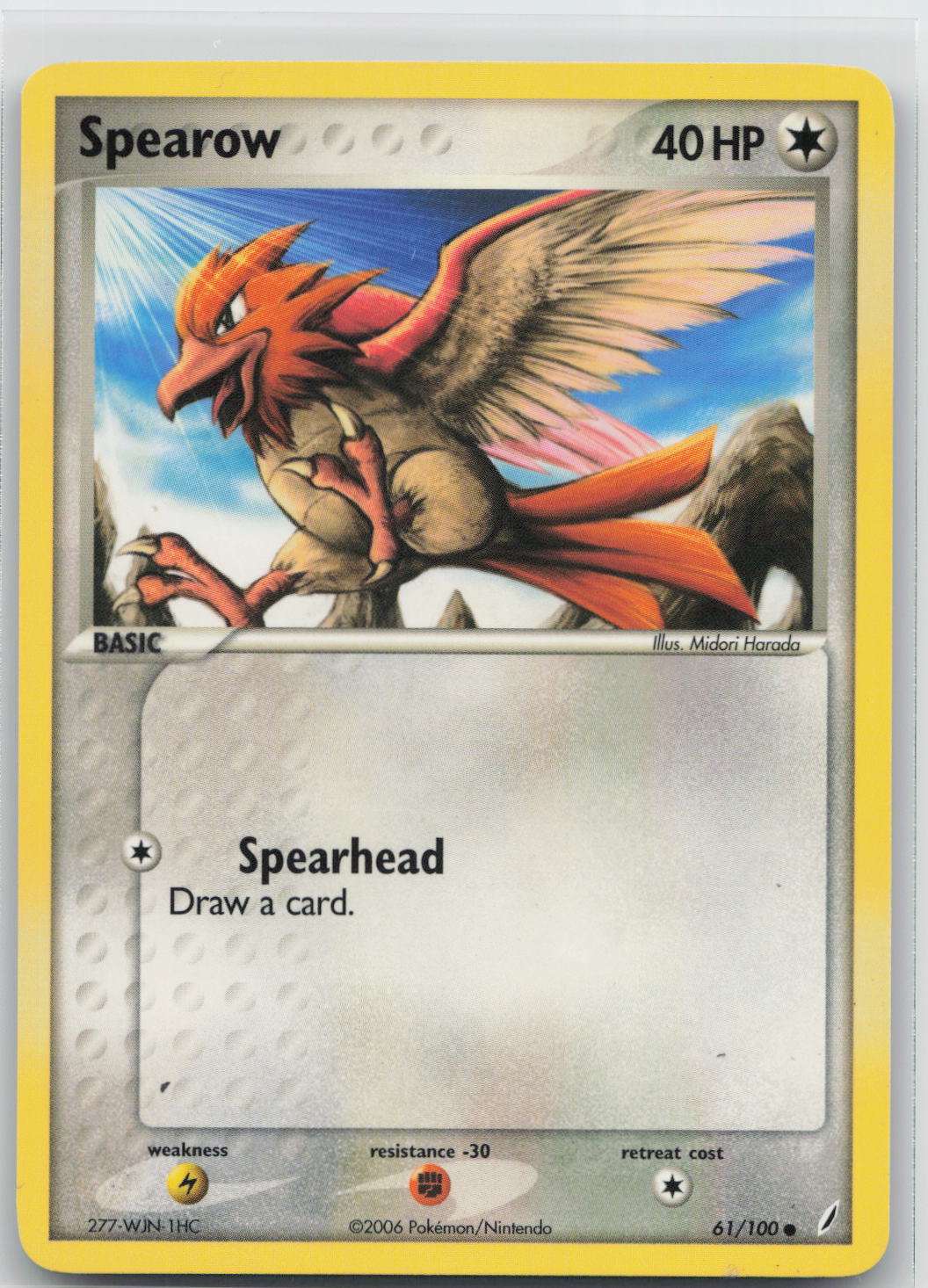 Spearow - Crystal Guardians 61/100