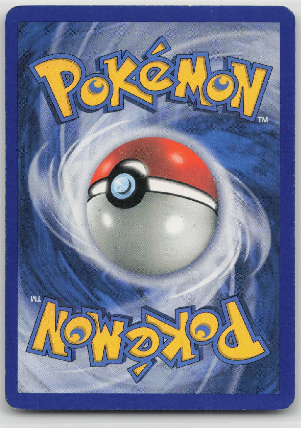 Back of card