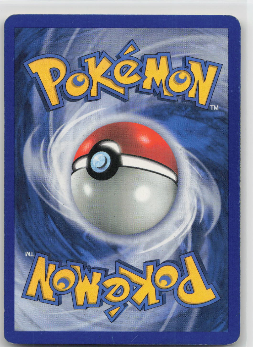 Back of card