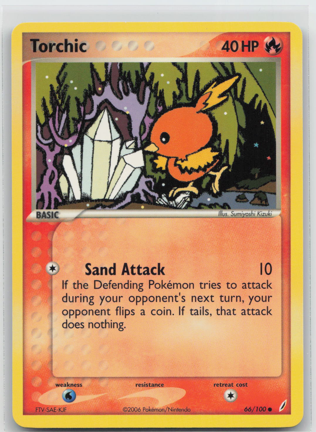 Torchic - Crystal Guardians 66/100