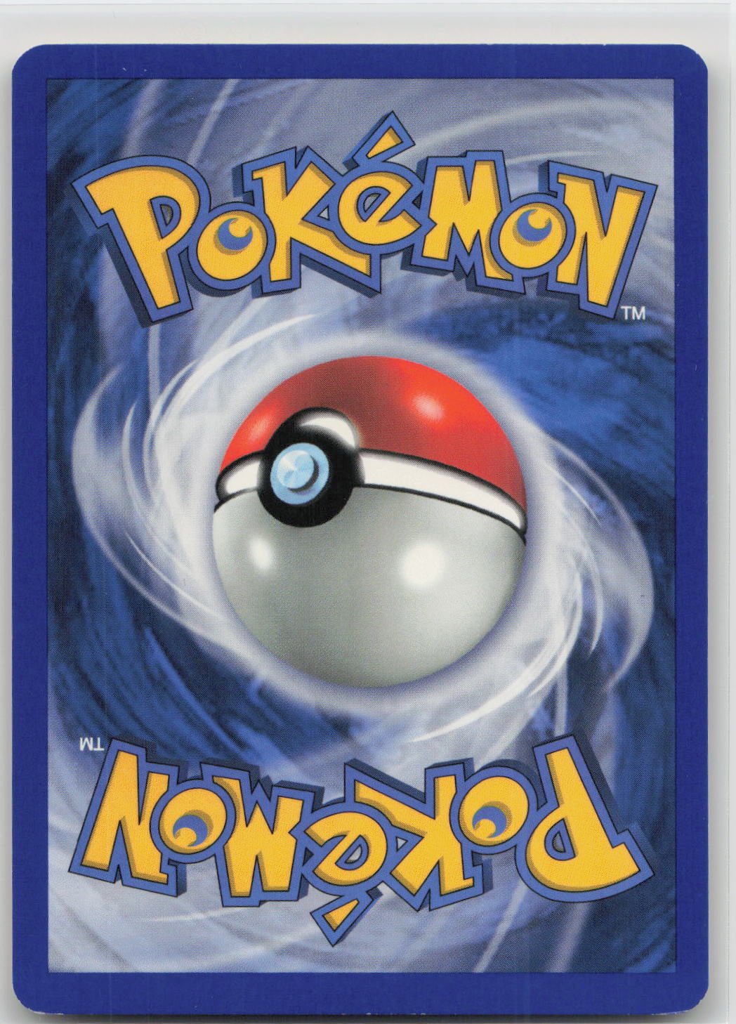 Back of card