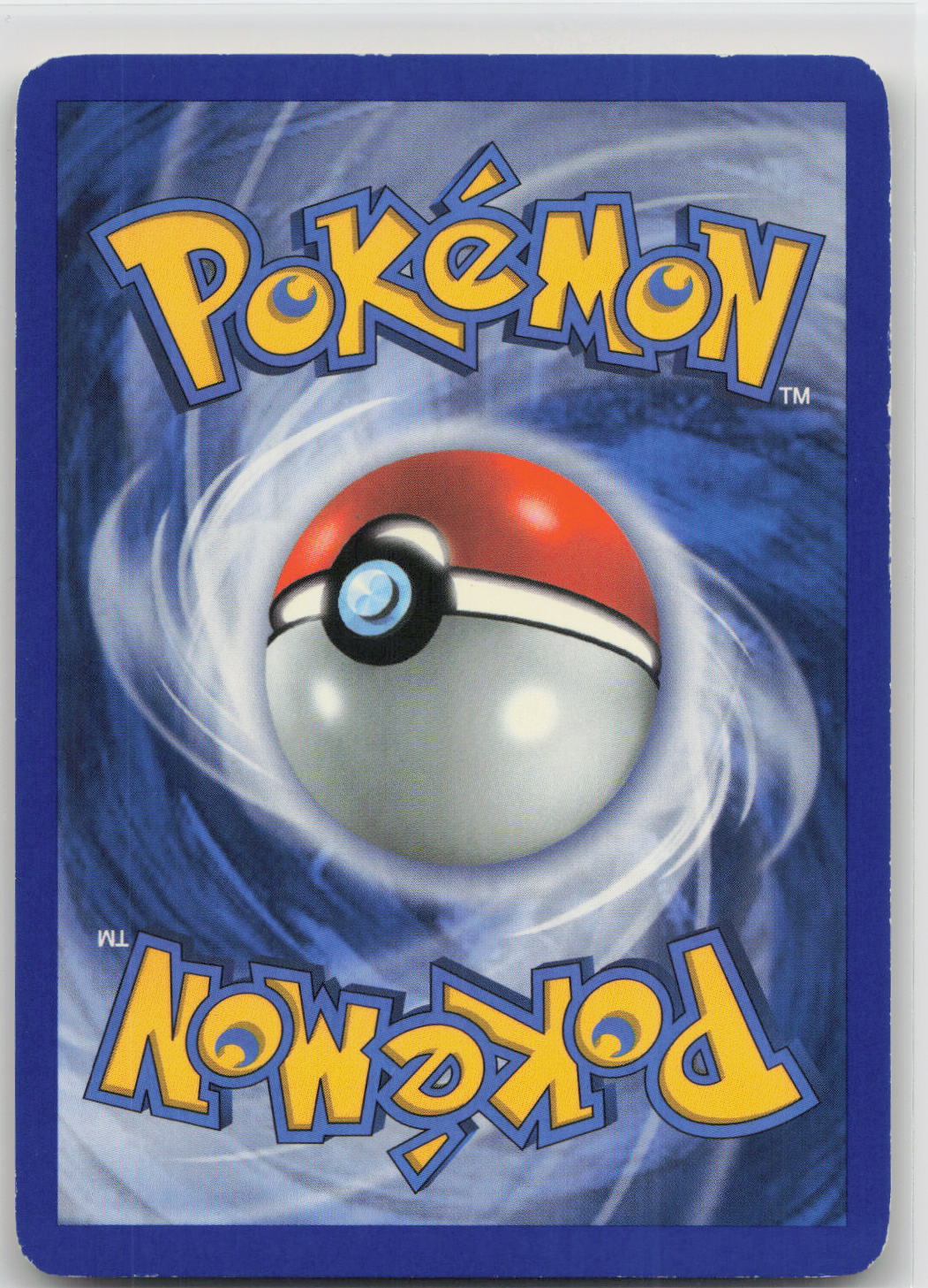 Back of card