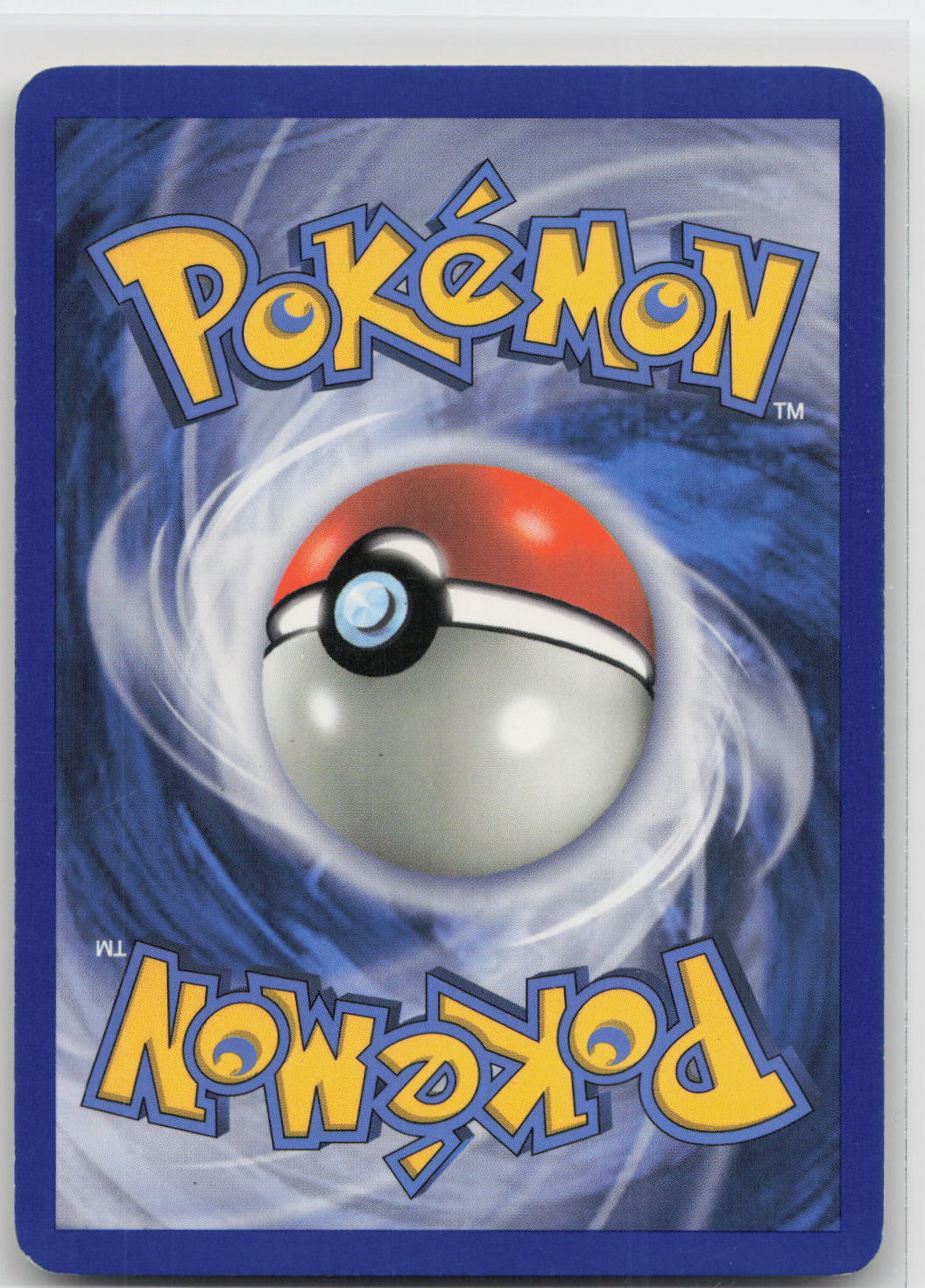 Back of card