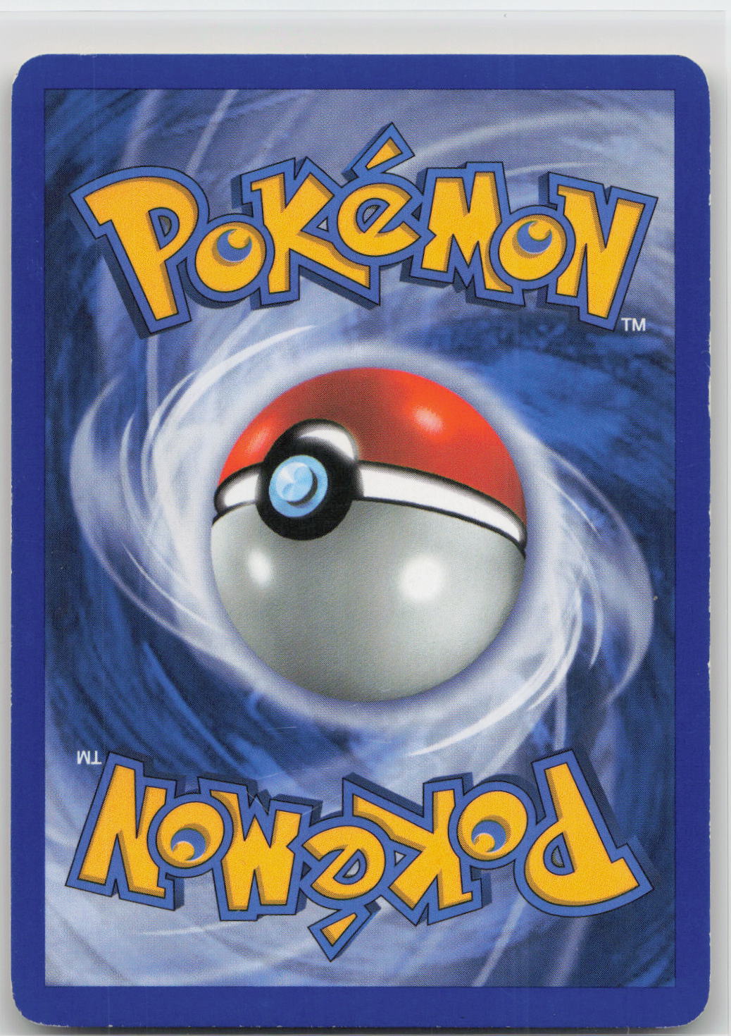 Back of card