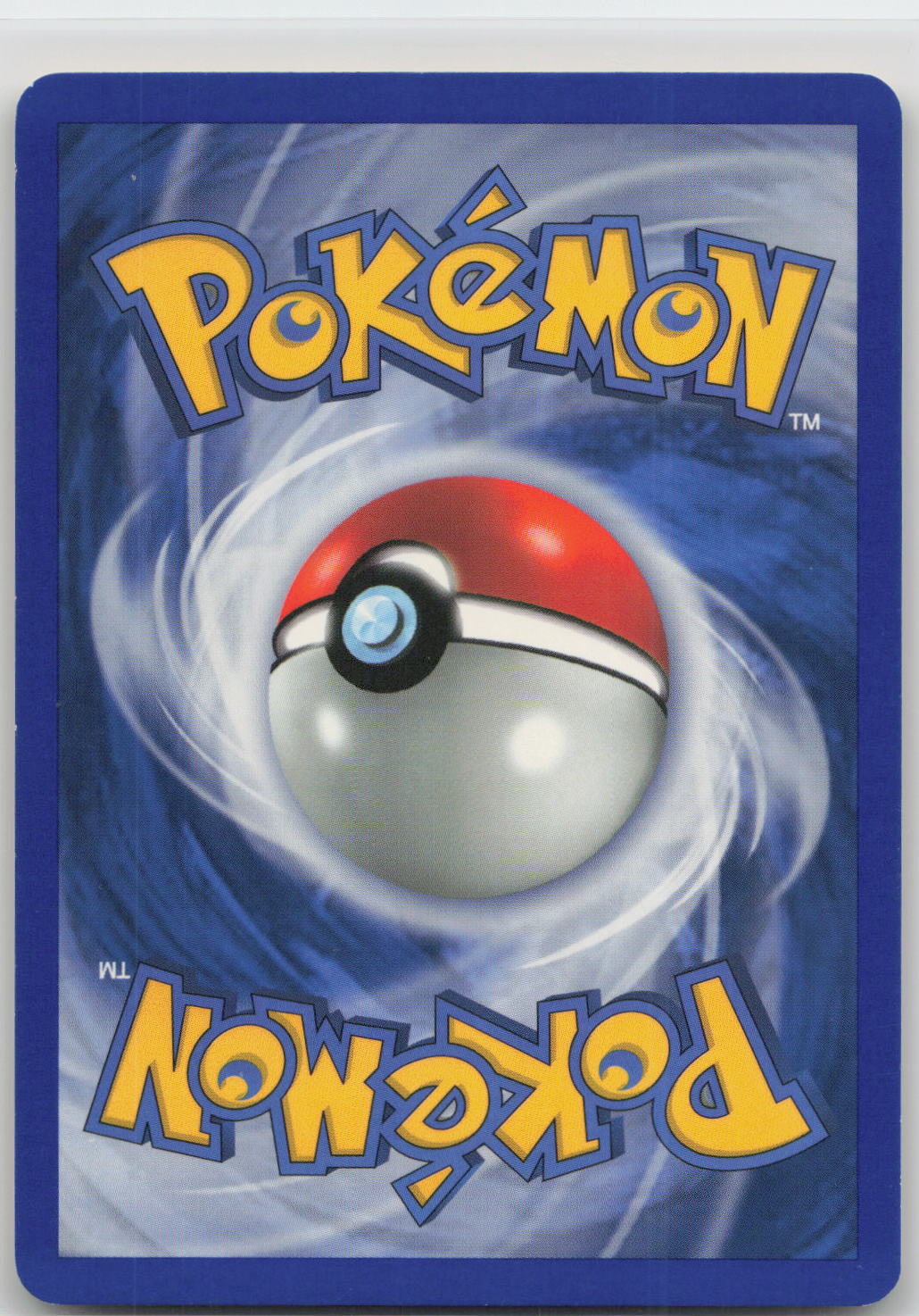 Back of card