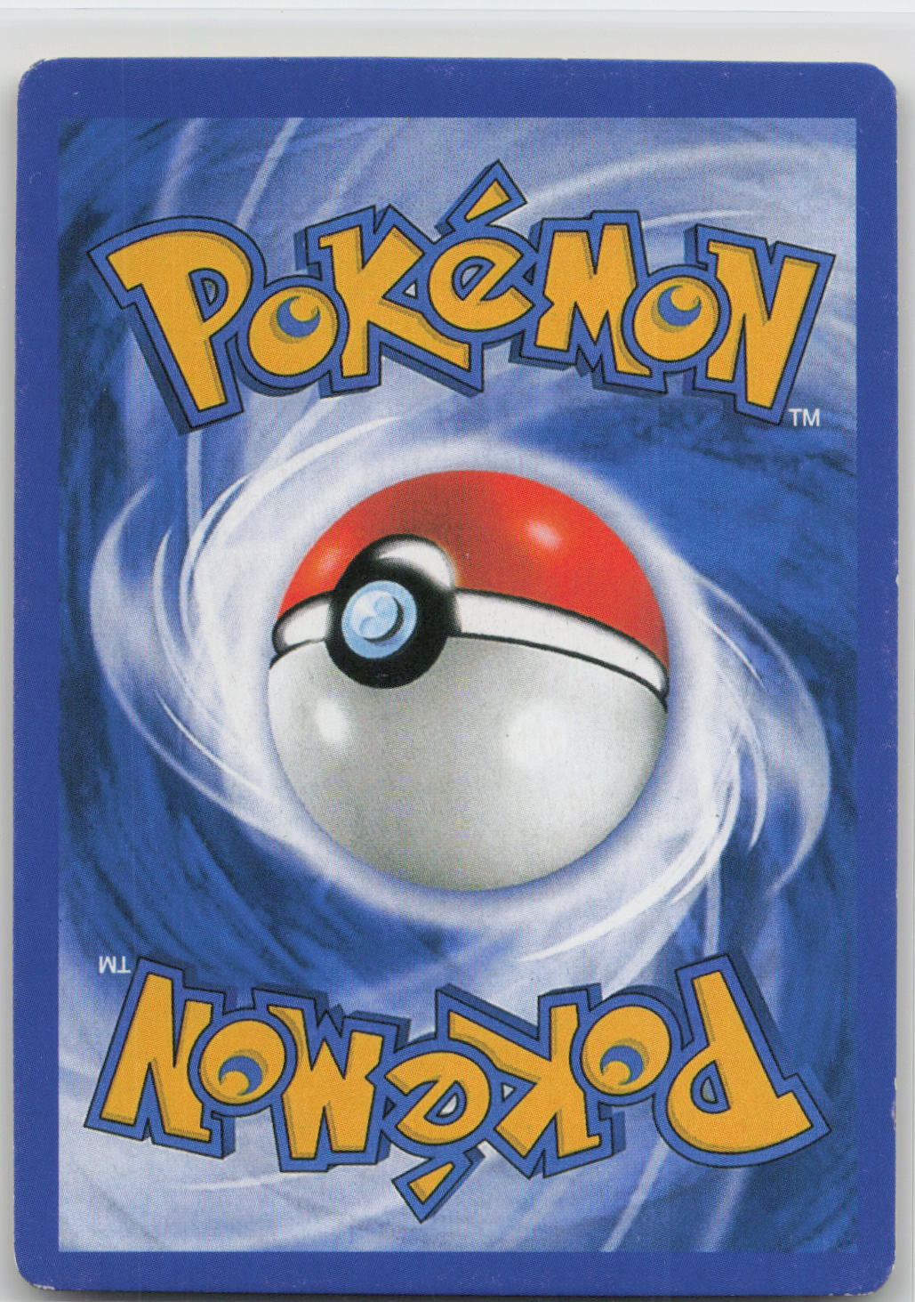 Back of card