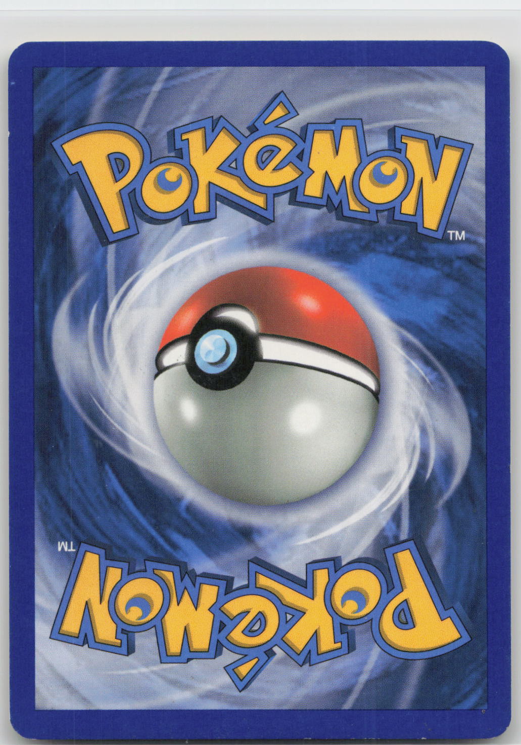 Back of card