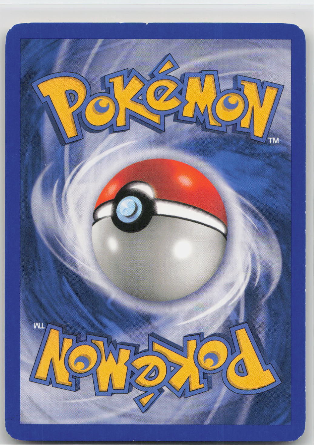 Back of card