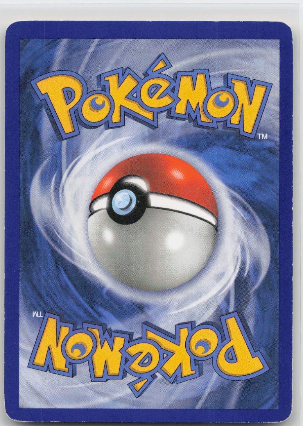 Back of card