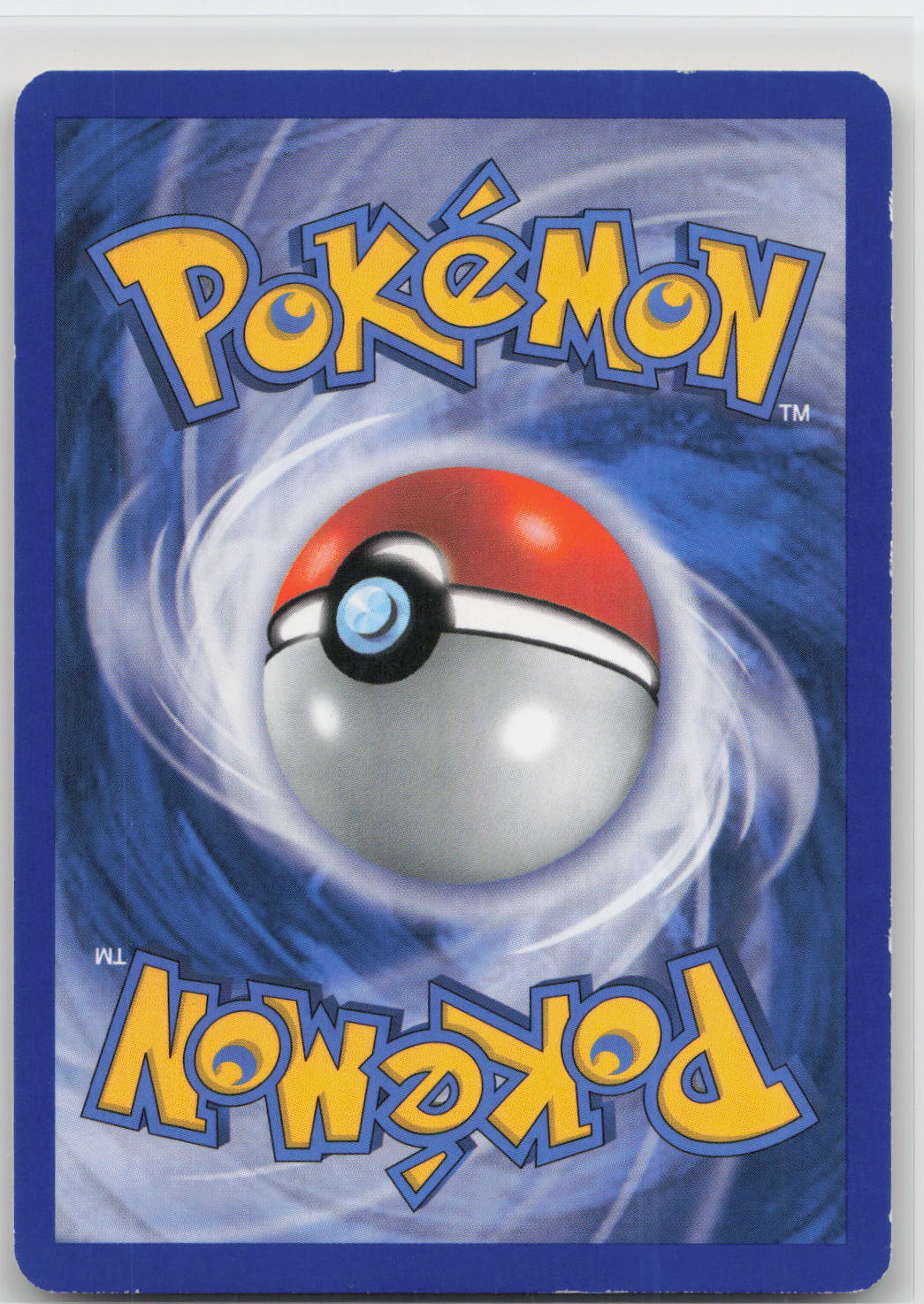 Back of card