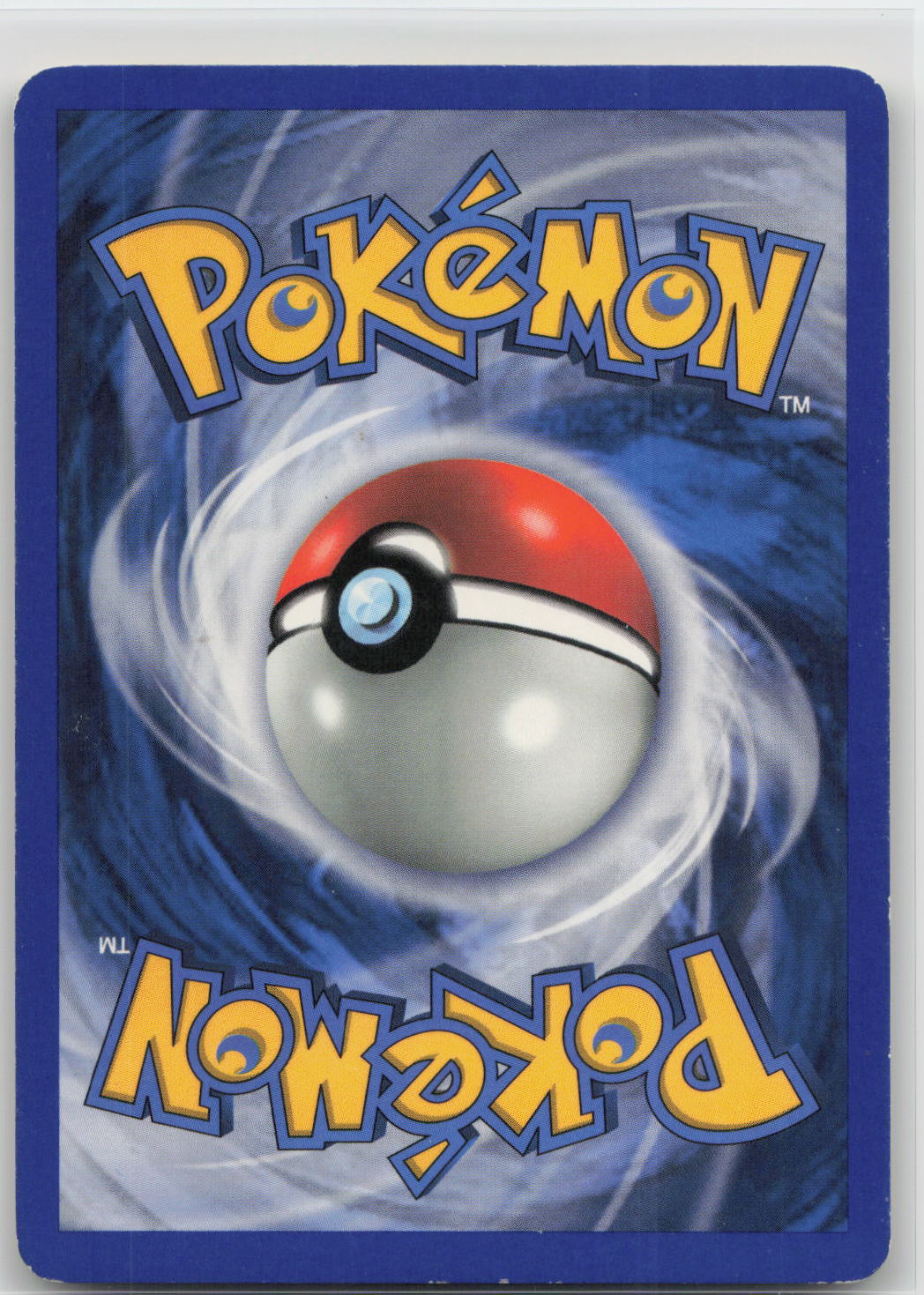 Back of card