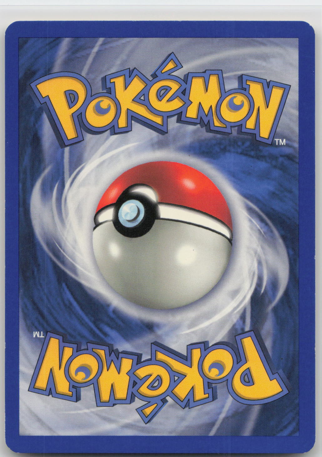 Back of card