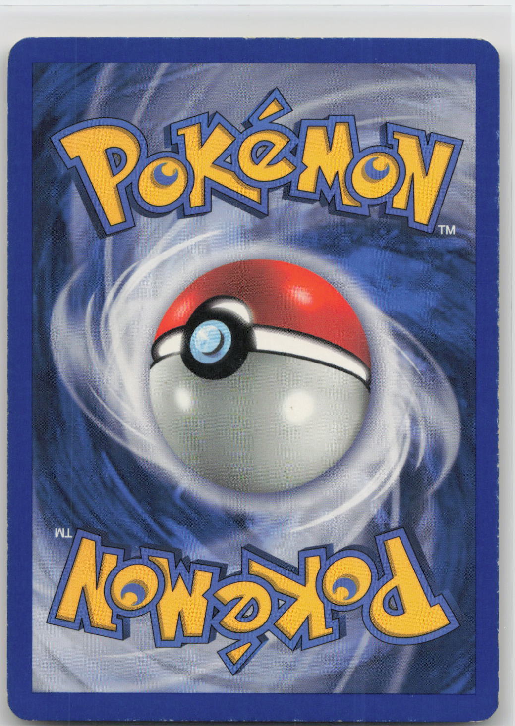 Back of card