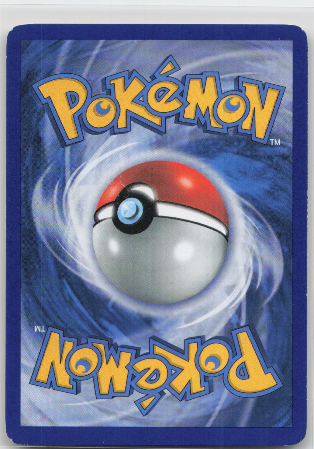 Back of card