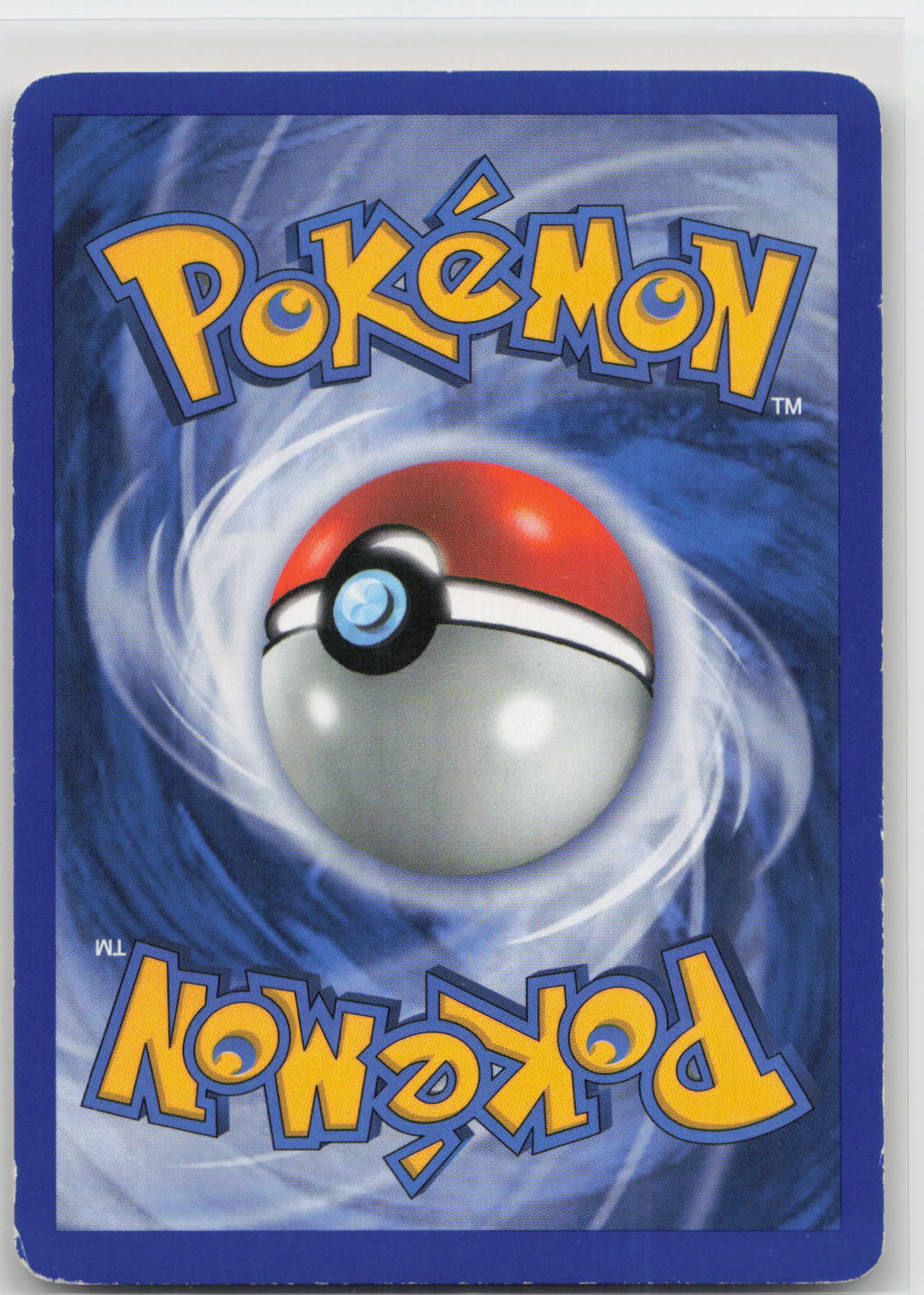 Back of card